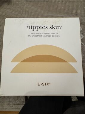 Nippies Nipple Covers - Reusable Sticky Silicone Pasties with Travel Case